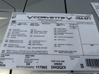2024 Chevrolet Corvette Stingray Coupe 3LT - Photo 15 - Flushing, MI 48433