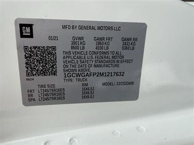 2021 Chevrolet Express 2500  Cargo - Photo 23 - Flushing, MI 48433