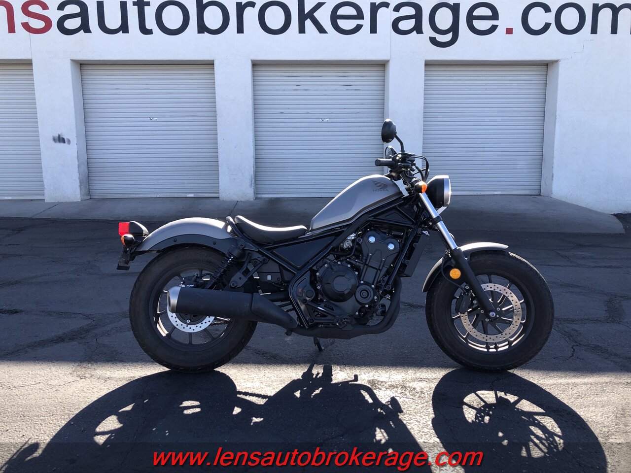 2017 Honda Rebel CMX500H  Nice Little Rebel 500 w/5400 Miles! - Photo 1 - Tucson, AZ 85705