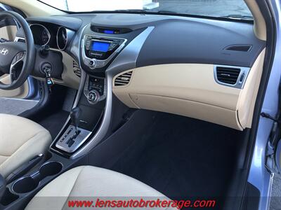 2013 Hyundai ELANTRA GLS  *Nice 56k Mile Carfax 1 Owner Sedan! - Photo 20 - Tucson, AZ 85705