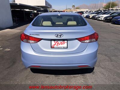 2013 Hyundai ELANTRA GLS  *Nice 56k Mile Carfax 1 Owner Sedan! - Photo 4 - Tucson, AZ 85705
