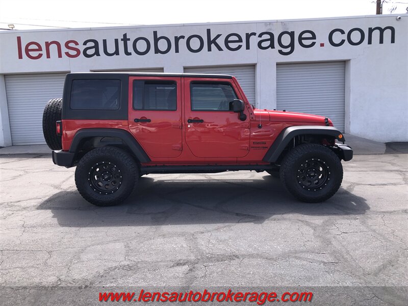 2018 Jeep Wrangler JK Unlimited Sport  *46k Mile Hard Top W/6 Speed Manual!