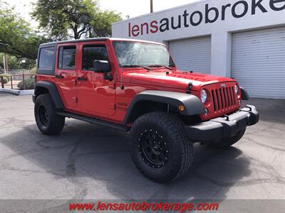2018 Jeep Wrangler JK Unlimited Sport  *46k Mile Hard Top 6 Speed Manual! - Photo 3 - Tucson, AZ 85705