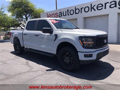 2024 Ford F-150 STX  *LIKE SHOWROOM NEW SUPERCREW 4x4 W/5.0L! - Photo 2 - Tucson, AZ 85705