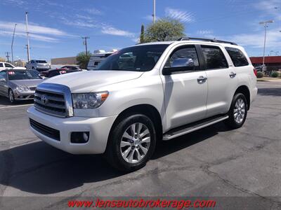 2017 Toyota Sequoia Platinum  *Fresh In! V8, 4x4 Platinum! - Photo 4 - Tucson, AZ 85705