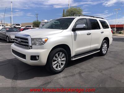 2017 Toyota Sequoia Platinum  *Fresh In! V8, 4x4 Platinum! - Photo 4 - Tucson, AZ 85705