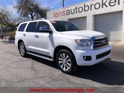 2017 Toyota Sequoia Limited  *Quad Seating & Roomy 3rd Row! - Photo 2 - Tucson, AZ 85705