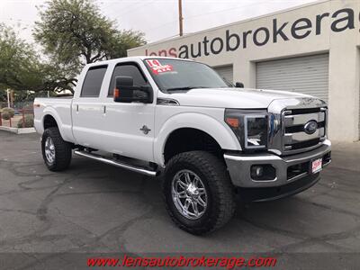 2014 Ford F-250 Lariat  *Nice Lifted Crew Cab 4x4 Diesel! - Photo 2 - Tucson, AZ 85705