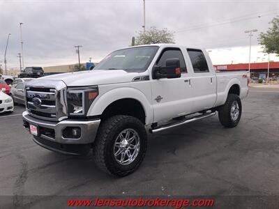 2014 Ford F-250 Lariat  *Nice Lifted Crew Cab 4x4 Diesel! - Photo 4 - Tucson, AZ 85705