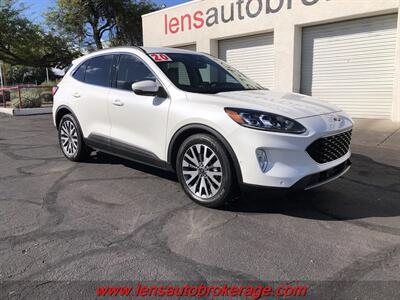 2020 Ford Escape Hybrid Titanium  *Carfax 1 Owner 37k Mile Hybrid! - Photo 2 - Tucson, AZ 85705