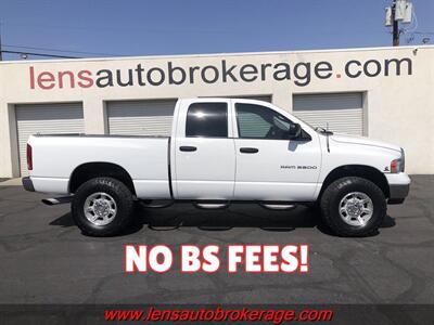 2004 Dodge Ram 2500 SLT  Low Mile Super Clean 5.9L Diesel 4x4! Truck