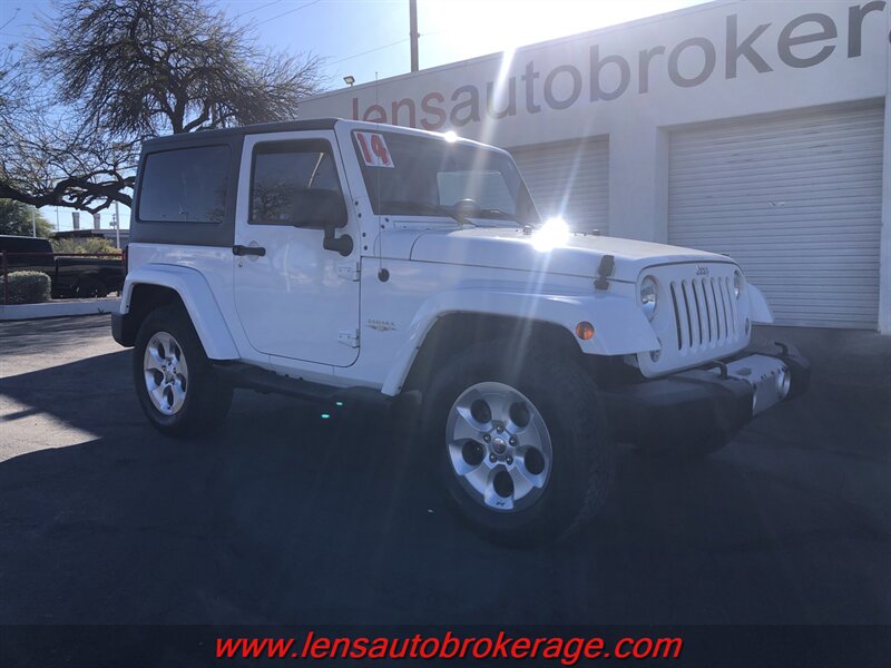 2014 Jeep Wrangler Sahara  *Clean Stock Carfax 1 Owner Hard Top Sahara!