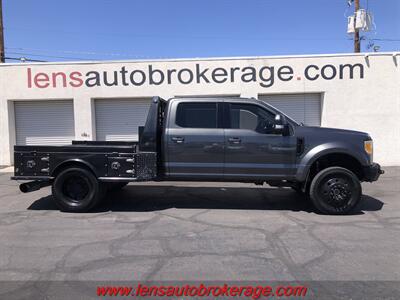 2017 Ford F-450 Super Duty Lariat  *NICE SuperCrew Diesel 4x4 Flatbed Dually! Truck