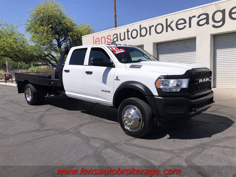 2022 RAM 5500 Tradesman  Diesel Flatbed 4x4! **CARFAX 1 OWNER**