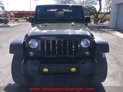 2016 Jeep Wrangler Willys Wheeler  *Carfax 1 Owner Hard Top! - Photo 3 - Tucson, AZ 85705