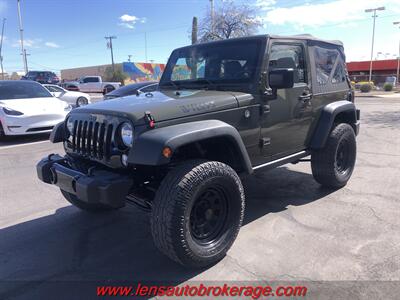 2016 Jeep Wrangler Willys Wheeler  *Carfax 1 Owner Hard Top! - Photo 4 - Tucson, AZ 85705