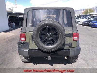2016 Jeep Wrangler Willys Wheeler  *Carfax 1 Owner Hard Top! - Photo 7 - Tucson, AZ 85705