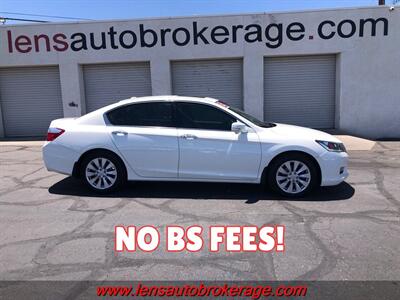 2013 Honda Accord EX-L V6  **CARFAX 1 OWNER W/74K MILES!** Sedan