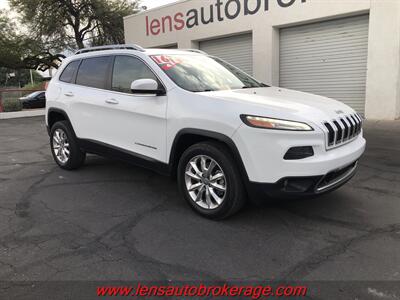 2016 Jeep Cherokee Limited  *Nice Low Mileage Limited 4x4! - Photo 2 - Tucson, AZ 85705