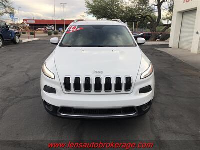 2016 Jeep Cherokee Limited  *Nice Low Mileage Limited 4x4! - Photo 3 - Tucson, AZ 85705