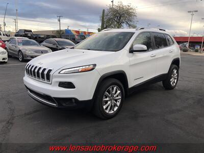 2016 Jeep Cherokee Limited  *Nice Low Mileage Limited 4x4! - Photo 4 - Tucson, AZ 85705