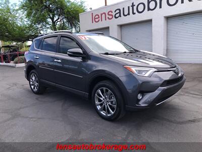2017 Toyota RAV4 Limited  AWD Carfax 1 Owner! - Photo 2 - Tucson, AZ 85705