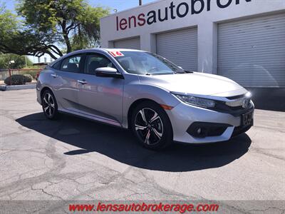 2016 Honda Civic Touring  *Clean, Loaded 60k Mile Sedan! - Photo 2 - Tucson, AZ 85705