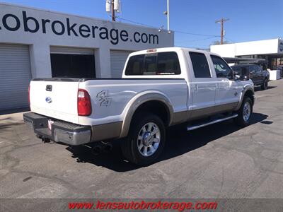 2011 Ford F-250 Super Duty Lariat  *Crew Cab Diesel 4x4! - Photo 8 - Tucson, AZ 85705