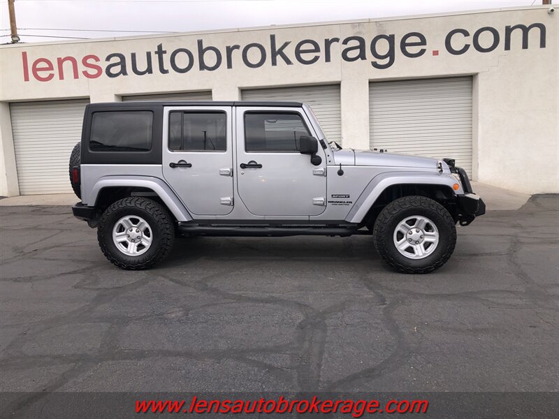 2013 Jeep Wrangler Sport  *Hard Top Unlimited Jeep With Bumpers & Winch!