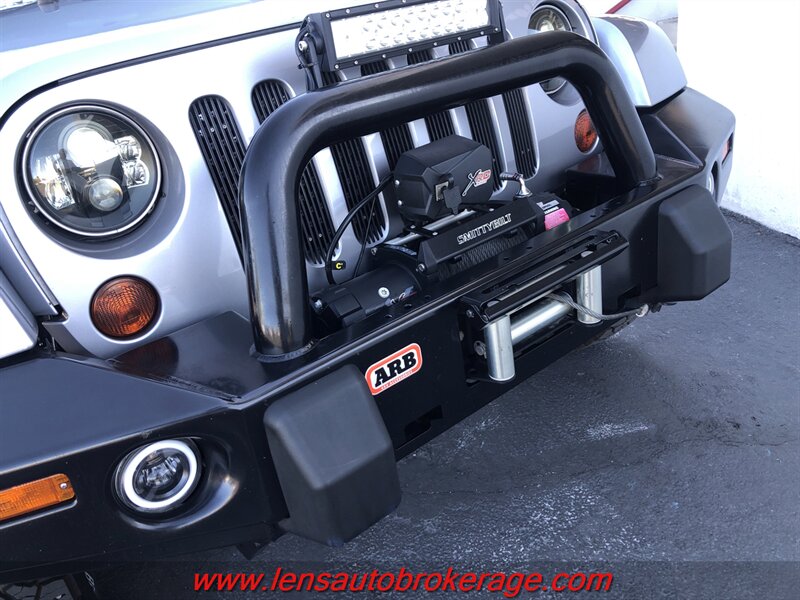 2013 Jeep Wrangler Sport  *Hard Top Unlimited Jeep With Bumpers & Winch!
