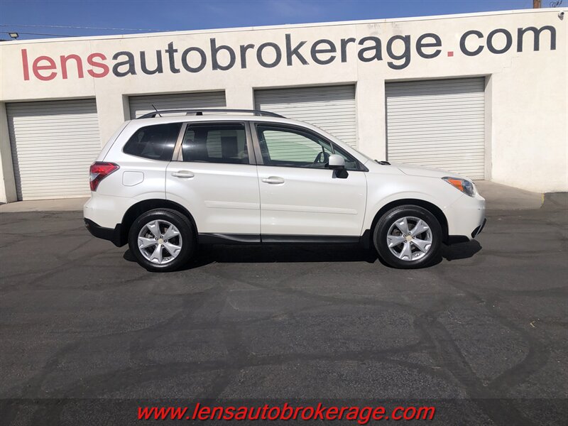Satin White Pearl 2015 Subaru Forester 2.5i Premium SUV / Crossover All-Wheel Drive Automatic