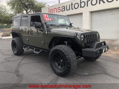 2016 Jeep Wrangler Unlimited Willys Wheeler  *COOL HARD TOP JEEP! - Photo 2 - Tucson, AZ 85705