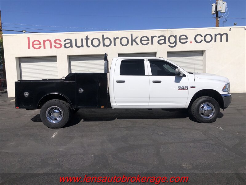 Light Cream 2017 RAM 3500 Tradesman Crew Cab LB DRW 4WD Pickup Truck Four-Wheel Drive Automatic