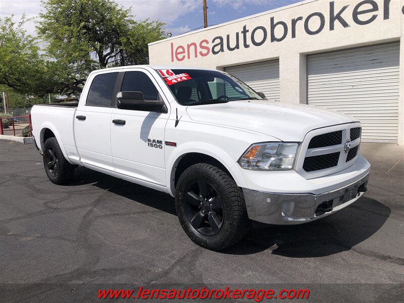 2016 RAM 1500 Outdoorsman  Crew Cab 4x4 EcoDiesel!