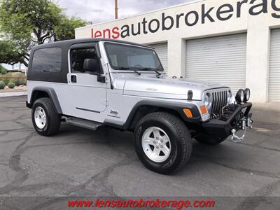 2004 Jeep Wrangler Unlimited  *Clean Hard Top LJ!! - Photo 2 - Tucson, AZ 85705