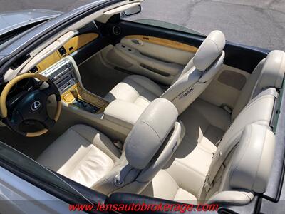 2002 Lexus SC  *One Clean Hard Top Convert. V8! *One Of Nicest For Sale By Far! - Photo 25 - Tucson, AZ 85705