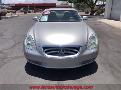 2002 Lexus SC  *One Clean Hard Top Convert. V8! *New Arrival! - Photo 2 - Tucson, AZ 85705