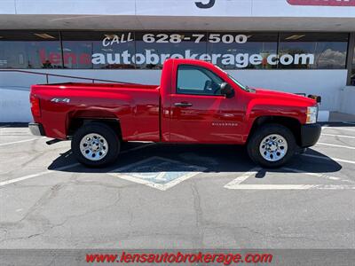 2013 Chevrolet Silverado 1500 WT  *Hard To Find Regular Cab 4x4 & Only 60k Miles!! Truck