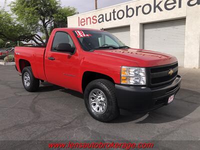 2013 Chevrolet Silverado 1500 WT  *Hard To Find Regular Cab 4x4 & Only 60k Miles!! - Photo 3 - Tucson, AZ 85705