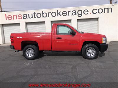 2013 Chevrolet Silverado 1500 WT  *Hard To Find Regular Cab 4x4 & Only 60k Miles!! Truck