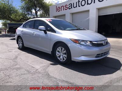 2012 Honda Civic LX  *Hard To Beat Honda!! - Photo 2 - Tucson, AZ 85705