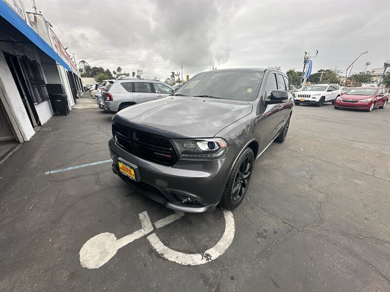 Gray 2017 Dodge Durango GT RWD SUV / Crossover Rear-Wheel Drive Automatic