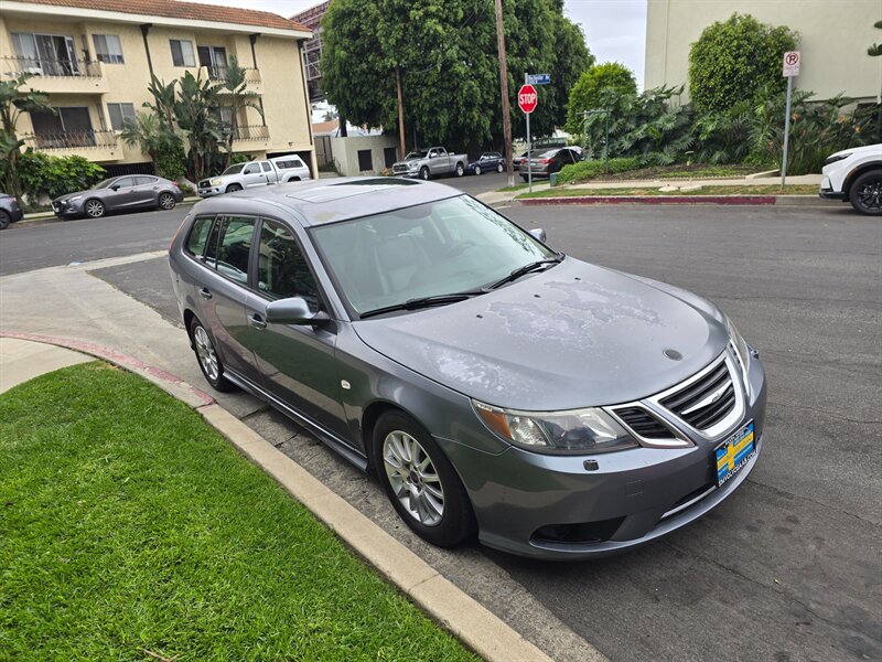 Titan Gray Metallic 2008 Saab 9-3 2.0T Sedan Front-Wheel Drive Automatic