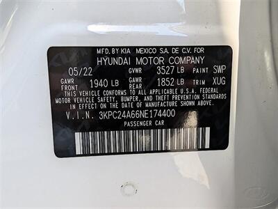 2022 Hyundai ACCENT SEL   - Photo 33 - Bountiful, UT 84010