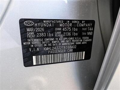 2026 Hyundai SONATA Hybrid Blue - Photo 33 - Bountiful, UT 84010