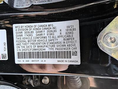 2022 Honda Civic LX - Photo 33 - Bountiful, UT 84010