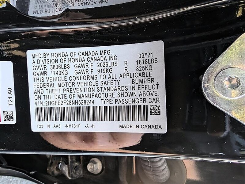 2022 Honda Civic LX - Photo 33 - Bountiful, UT 84010