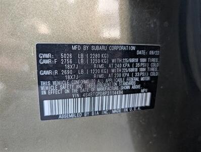 2023 Subaru Outback Touring XT   - Photo 31 - Bountiful, UT 84010