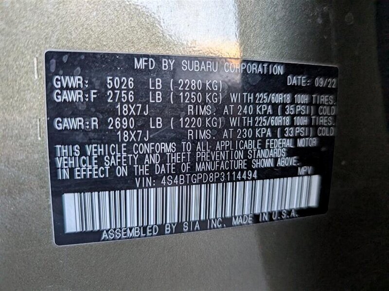 2023 Subaru Outback Touring XT - Photo 30 - Bountiful, UT 84010