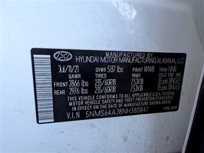 2022 Hyundai SANTA FE XRT   - Photo 33 - Bountiful, UT 84010